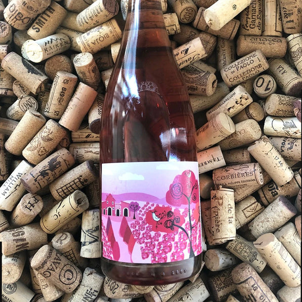 Vinyes Singulars, 'Al Rosa L'amor S'hi Posa,' (natural sparkling rose)